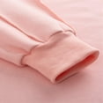 thumbnail image 4 of Ladies‘ Winter Crop Pullover  Long Sleeve Fleece Sweatshirt, 4 of 5