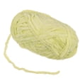 thumbnail image 3 of Unique Bargains Super Bulky 100% Polyester Light Yellow Velvet Chenille Yarn, 87 Yards, 3 of 7