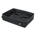 thumbnail image 1 of Asiento de inodoro portátil plegable plegable para - Negro, S Negro S Salvador Dali PANEZA DE CAJA DE PET PAN, 1 of 10