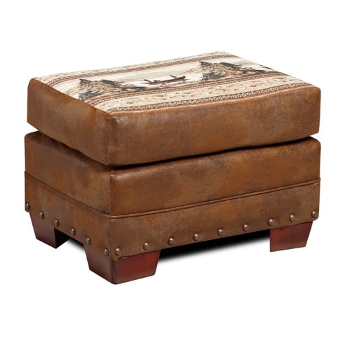 American Furniture Classics Alpine Lodge Ottoman