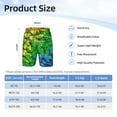 thumbnail image 4 of Cauagu Rainbow Butterflies Print Swim Trunks for Men,Youth Boys Swim Shorts Compression Liner Beach Shorts Boys' Swimming Shorts 7-20 Years Bathing Suit-X-Large, 4 of 7