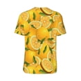 thumbnail image 3 of Rocae Yellow Limes for Breathable Men's Baseball T-Shirt Fashionable Casual Baseball Jersey, Moisture-wicking Sportswear Medium, 3 of 9