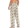 thumbnail image 6 of GZHJMY Pajama Pants for Men - Aloha Dancing Tiki, Loose Lightweight PJs Lounge Sleep Bottoms with Pockets Drawstring, Pajama Bottoms for Home and Rest, Large, 6 of 7