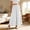 *White, variant on Binmer Women's Elastic High Waist A Line Flowy Midi Skirt,Casual Solid Summer Swing Skirt Army Green,Women's Plus L