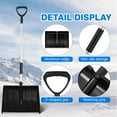 thumbnail image 6 of Pawsdot Aluminum Ice and Snow Shovel Multifunctional Tool for Shoveling Comfortable Grip Lightweight, 6 of 7