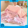 thumbnail image 1 of Miniso Sanrio Hello Kitty Kuromi Cinnamoroll edredón de aire acondicionado, Pochacco de Anime, manta de siesta para estudiantes y niños, transpirable, Verano, 1 of 1