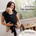 thumbnail image 4 of Momcozy Baby Wrap Carrier, Easy to Wear Infant Carrier Slings, Lightweight Adjustable Hands Free Baby Sling, for Newborn to Toddler 8-35 lbs, 4 of 10