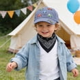 thumbnail image 2 of Gibobby Toddler Baseball Cap Pattern Sun Hat Adjustable Breathable Baby Cap for Boys Girls Age 12-18 Months 1T 2T 3T 4T(3-8 Years,Grey), 2 of 7