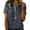 Gray-01, variant on Perfectbot Women's Cotton Collar Henley T-Shirt Short Sleeve Button Down Casual Tops Summer Daily Tees