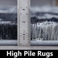 thumbnail image 4 of BRICHOEE 8 x 10 Shag Area Rugs, Soft Indoor Tie-Dyed Dark Grey Modern Nursery Rug, Plush Shaggy Throw Carpets for Boy and Girls Room Dorm Living Room, 4 of 6