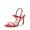 RED-PU, variant on Women’s Slingback Heels High Stilettos Open Square Toe Ankle Strap Pumps Sexy Comfort Strappy Dress Shoes Wedding Bridal Heeled Sandals