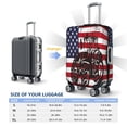 thumbnail image 4 of Uemuo USA Vintage Flag Tractor Printed Washable Luggage Cover - Fashion Suitcase Protector Fits 18-32 Inch Luggage-X-Large, 4 of 7