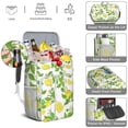 thumbnail image 2 of Yellow Lemon Print Backpack Cooler, Leakproof Insulated Lunch Bag for Tropical Trips and Summer Fun, 2 of 5