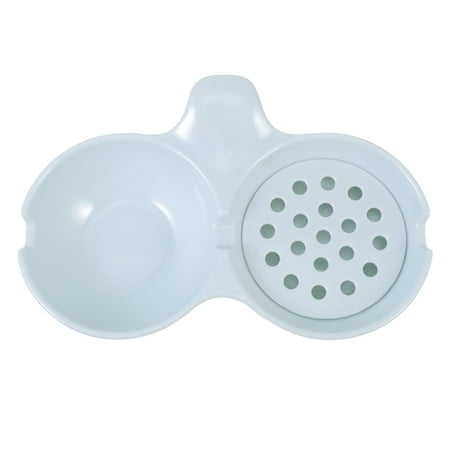 

1Pc Melamine Sauce Dish Hot Pot Double Compartments Sauce Dipping Plate