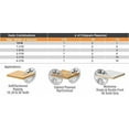 thumbnail image 4 of Amana Tool 658040 Carbide Tipped Dado 8 Inch D x 46T ATB/FT -5 Deg, 5/8 Bore, Dado Set, 4 of 5