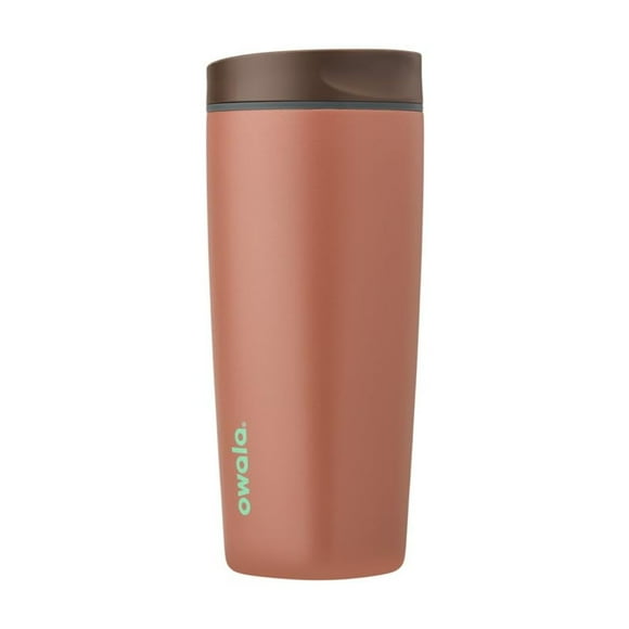 Vaso de café Owala SmoothSip Slider con aislamiento de 590 ml, gris