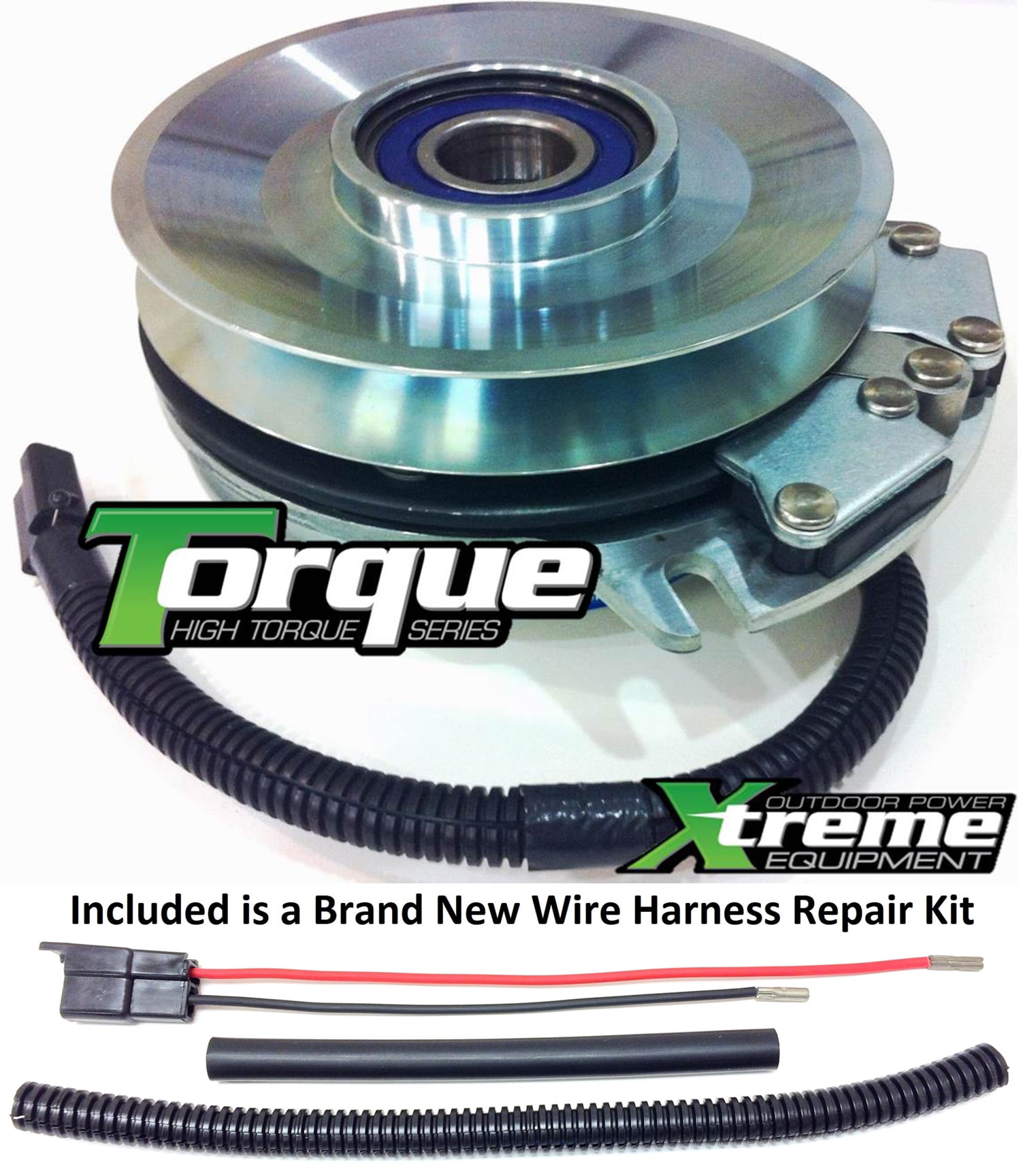 Bundle 2 items PTO Electric Blade Clutch, Wire Harness Repair Kit