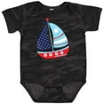 thumbnail image 3 of Inktastic Sailing Boat, Sailor, Sailing, Boat, Ship, Sails Boys Baby Bodysuit, 3 of 5
