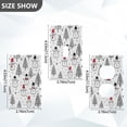 thumbnail image 7 of Yayeee Blank Wall Plate Cover 1-Gang 4.5"x2.7" Home Unused Decorative Outlet, Black Cartoon Snowmen, 7 of 7