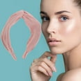 thumbnail image 6 of Unique Bargains 1 Pc Fashion Cross Wide Headbands for Women Pink, 6 of 6