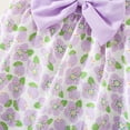 thumbnail image 5 of TAIAOJING Toddler Girls Dress Sleeveless Floral Skirt Bow Cute Sweet Suspender Dress Princess Dress With Hat, 5 of 5