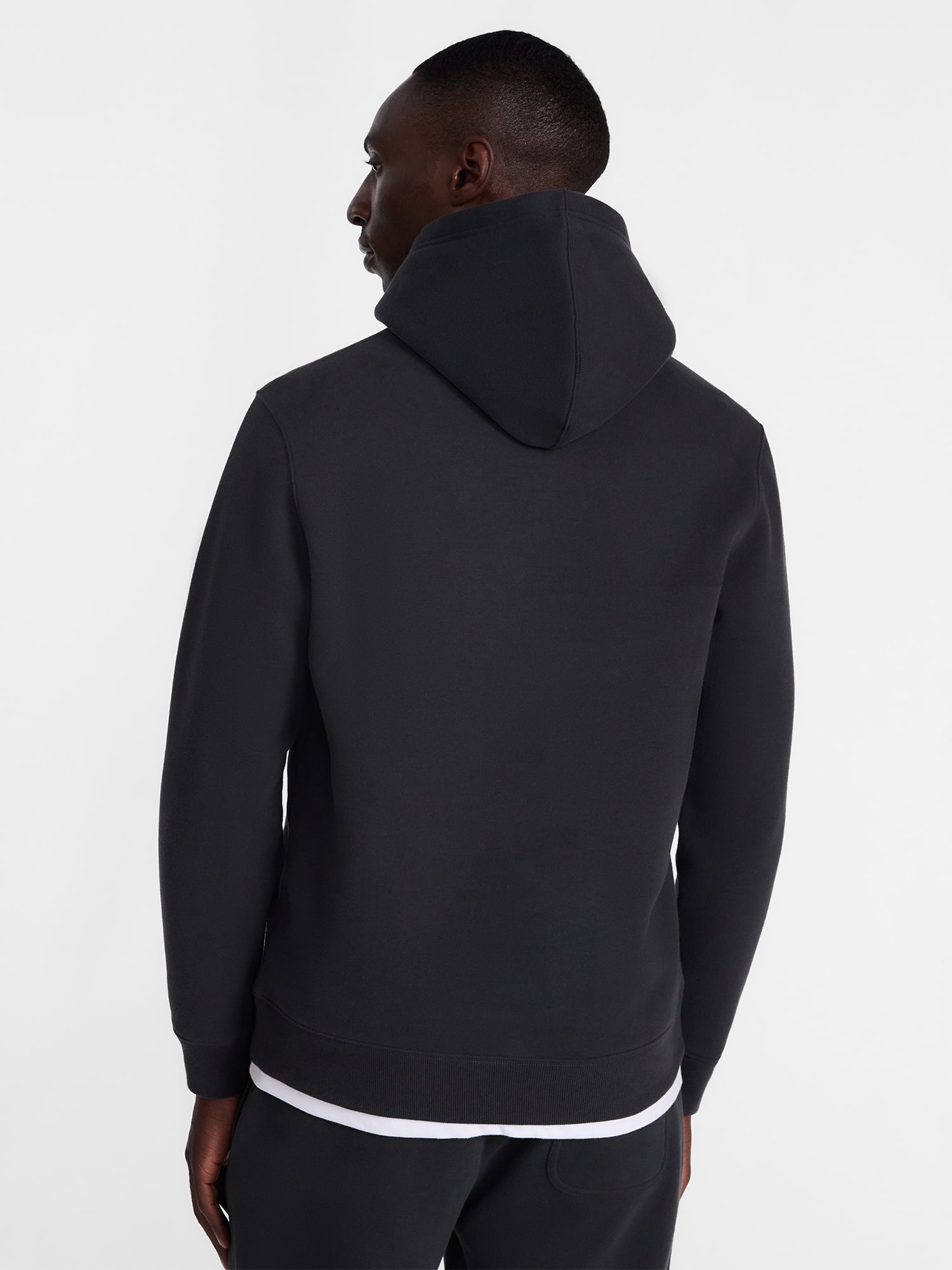 George Men's and Big Men's Fleece Hoodie Jacket, Sizes S-3XL