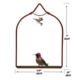 thumbnail image 2 of Pop's Charmed Hummingbird Swing, Red, 2 of 2