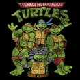 thumbnail image 2 of Men's Teenage Mutant Ninja Turtles Best Friend Shot Graphic Tee Black 3X Large, 2 of 5