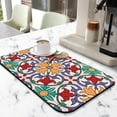 thumbnail image 2 of Mexican Coffee Drying Mat For Kitchen Counter, Super Absorbent Diatom mud Dish Drying Pad, Kitchen Gadgets For Easy Clean Multi Use Large 19.5x12in, 2 of 7