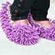 thumbnail image 5 of Kearding Single Mops Slipper Nonslip Absorption Floor Hands-free Washable Cloth Dust Dirt Shoe Cleaning Warm Soft Flexible Cover Type2 NO2, 5 of 6