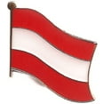 thumbnail image 2 of Austria Single Flag Lapel Pins, pack of 3, 2 of 4