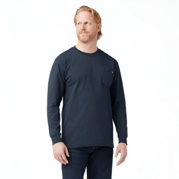 Dickies Heavyweight Long Sleeve Pocket T-Shirt (Men's or Big Men's)