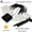 Colorful, variant on PULLIMORE 10 Led Solar Fairy String Lights Waterproof Falling Rain Drop Icicle Lights for Wedding Party Christmas New Year (Colorful)