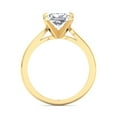 thumbnail image 3 of Naxos - Moissanite Princess Cut Lab Diamond Solitaire Engagement Ring, 3 of 4