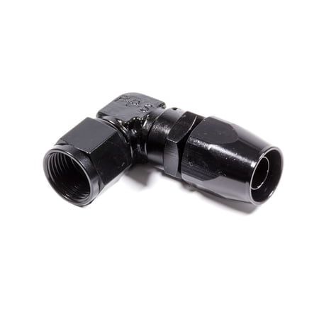 UPC: 0822320001150 | Fragola 109110-BL 90 deg -10 AN Low Profile Forged Hose End Fitting  Black