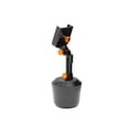 thumbnail image 1 of WeatherTech cupFone and Extension with Orange Solid Billet Aluminum Knobs, 1 of 1