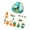Dark green, variant on Play Tent Toy Set for Kids, 19 Piece Camping Pretend Play Set with Storage Bag for Indoor Outdoor Activities Use