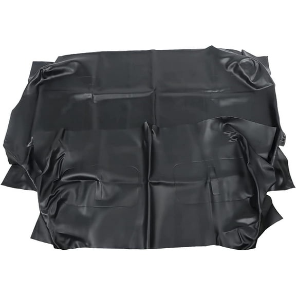 SEBLAFF Fits For EZGO TXT 1995-2013 Golf Cart Front Seat Cover Set Black