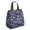 Daisy Pioneer Flower-3, variant on Daisy Pioneer Flower Black Pattern Insulated Lunch Bag for Women Men, Large Portable Soft Cooler Tote, Thermal Food Storage Bag with Pearl Cotton, 8.66L, 8.75"x5.75"x9.5"