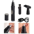 thumbnail image 3 of Afeitado eléctrico, , oreja, carga USB, barba, , limpieza, cortapelos lavable, depilación para viajes de limpieza Facial shamjiam Recortador de pelo de nariz, 3 of 9