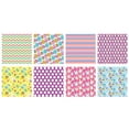 thumbnail image 4 of Tuvgenk 10pcs Easter Fabric Squares Easter Bunny Egg Printed Polyester Diy Craft Supplies for Sewing Wrapping Decor 10 inch, 4 of 5