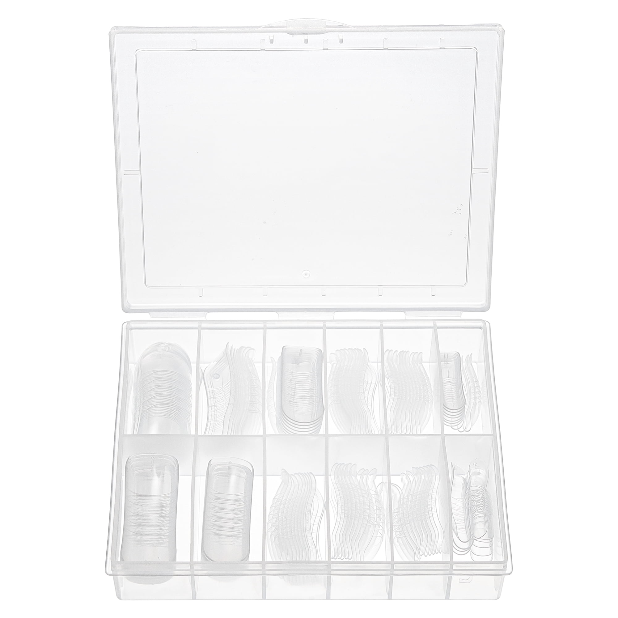 Unique Bargains Scale Faux Crystal Extension Fake Nails 120 Pcs [JM-4]