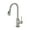 Brushed Nickel, variant on Pioneer Faucets 2Mt250 Motegi 1.5 GPM Single Hole Kitchen Faucet - Nickel