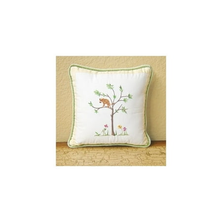 Brandee Danielle African Plains Lion Decorator Throw Pillow