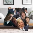 thumbnail image 6 of Cool #1 Callum Turner Blanket Throw Blankets Ultra Soft Flannel Lightweight Throws for Couch, Bed, All Seasons Use 30""*40""（76 * 100cm）, Style, 6 of 6