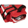 thumbnail image 3 of Primacare KB-RO74-RWM EMT Emergency Trauma First Responder Medical Bag With Multiple Compartments Empty, Red, 3 of 6