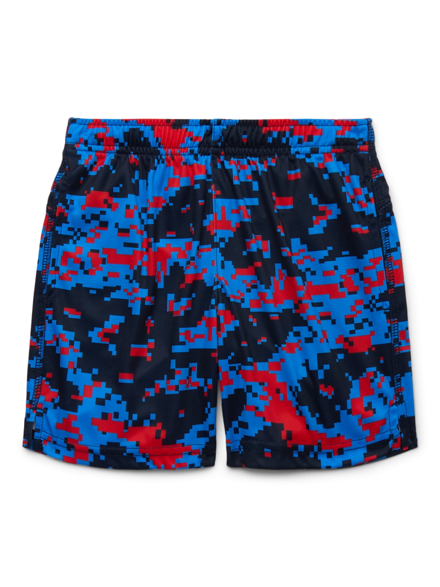 Athletic Works Boys Core Performance Shorts, 2-Pack, Sizes 4-18 & Husky