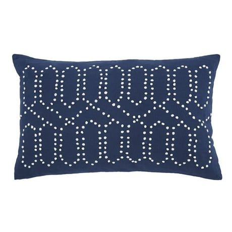 Ashley Simsboro Throw Pillow in Navy (Set of 4)