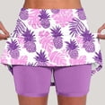 thumbnail image 2 of Womens Shorts Casual,Womens Skorts Tummy Control High Waist Athletic Skirts Casual Plus Size Elastic Tennis Yoga Golf Shorts, 2 of 5