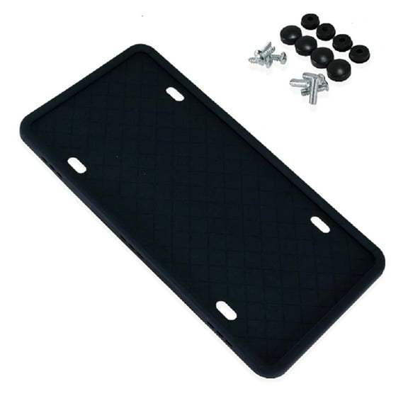 Tesla Model S, 3, X, Y, Cybertruck Silicone License Plate Holder